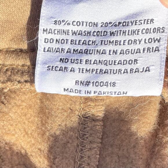 Pro Club Heavy Weight Sweatpants Mens Medium Brown Cargo Pants - Picture 7 of 7